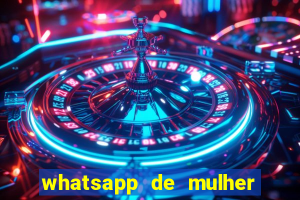 whatsapp de mulher de programa